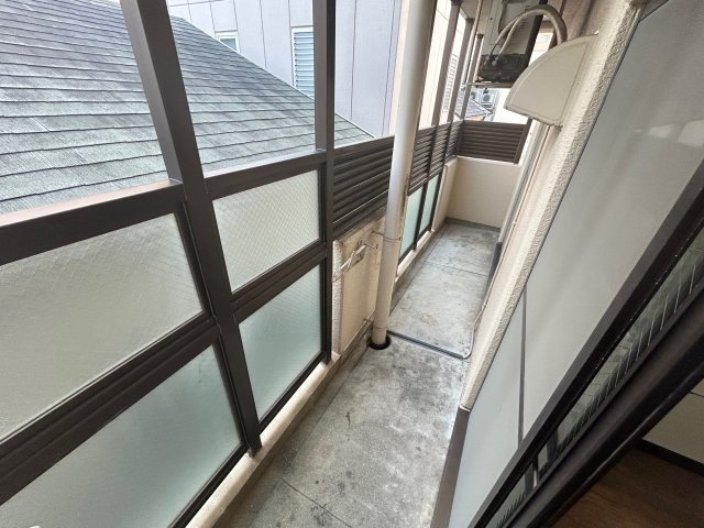 フラッツエムズのバルコニー