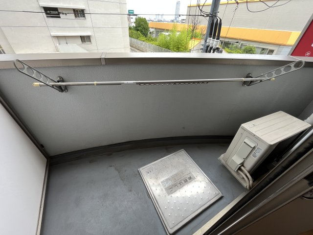 アレス六甲のバルコニー