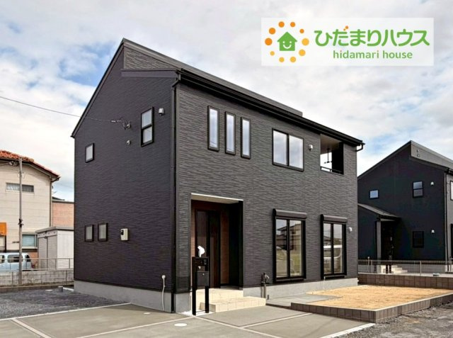 ひたちなか市足崎20期　新築戸建　1号棟の外観パース|2026年2月完成予定です！