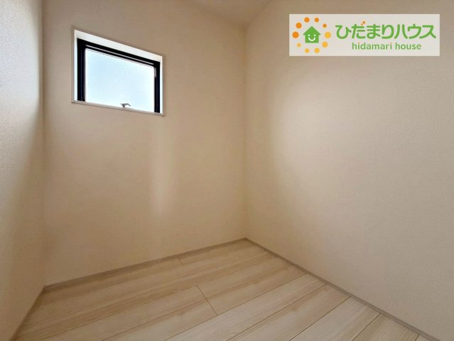 ひたちなか足崎20期　新築戸建　1号棟の収納|掃除機や買い溜めしたい日用品をしまうのに便利です！