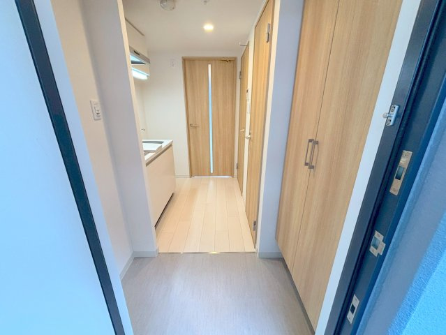 ファーストフィオーレ北大阪リアンの玄関