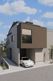 【THE SELOSSE 永福町】2階建南向ルーバル付きデザイナーズ邸の画像