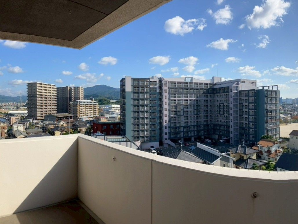 パークアソシア　ザ・セントラルの展望|バルコニーからの眺望です！角部屋なので見晴らし良好です！