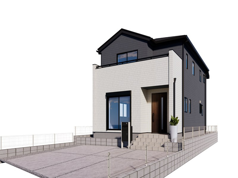 【外観パース】