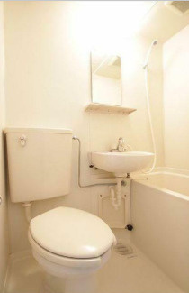 クレセール笹塚の浴室