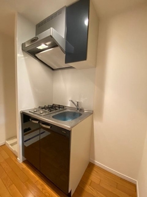 【キッチン】 | 新品家具付きマンション堀ノ内2(KaGood東京)