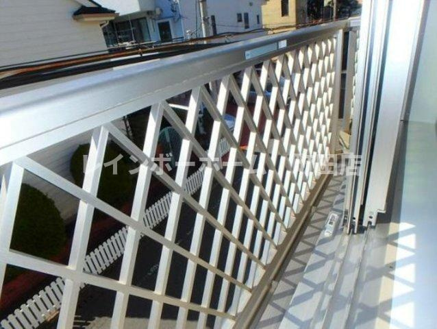 プレジール中町※初期費用分割後払いサービス利用可能物件のバルコニー