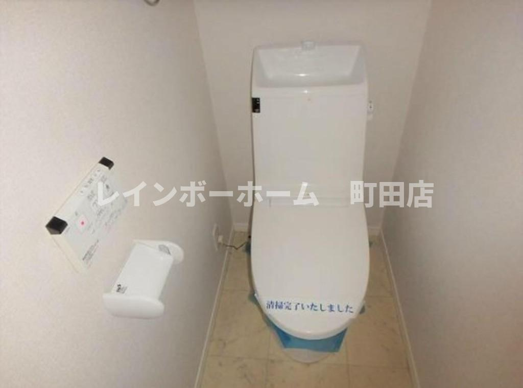 プレジール中町※初期費用分割後払いサービス利用可能物件のトイレ