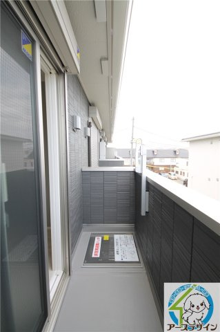 ヴィラレユーフォリア明石・大久保のバルコニー