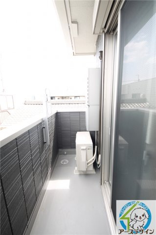 ヴィラレユーフォリア明石・大久保のバルコニー