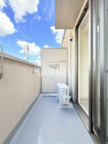 みおつくし京橋のバルコニー