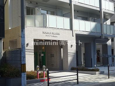 ノルデンハイム南森町のエントランス