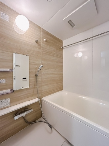 中野区沼袋２丁目の賃貸マンションの浴室|お風呂で日々の疲れを落としましょう