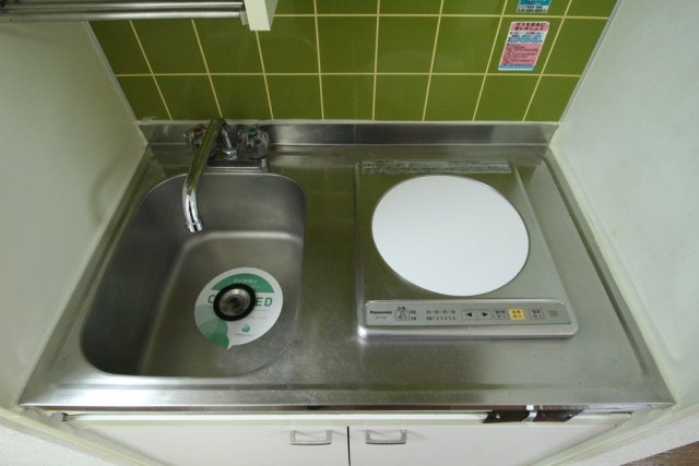 スカイコート荻窪Ⅱのキッチン|1口IHコンロ
