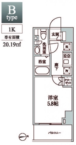 新品家具付きマンション東中延6(KaGood東京)