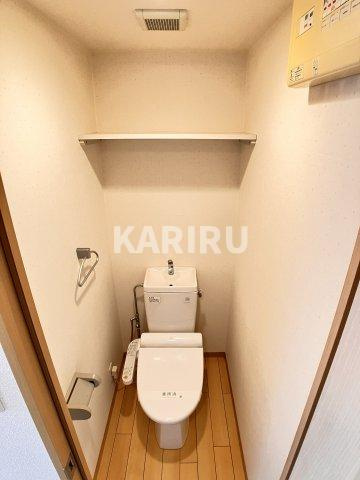 M’S FLATのトイレ