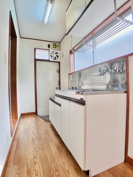 橘花荘のキッチン|きれいなキッチンです