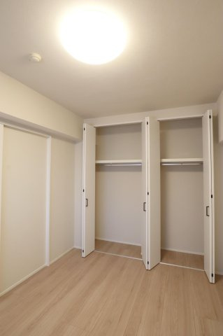 【収納】 | ライオンズプラザ平尾 | 各部屋にはクローゼットを完備しています！収納が多いお家はすっきりして快適空間です