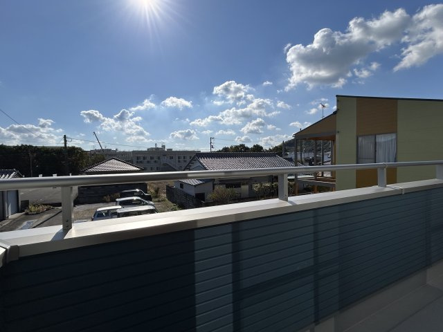 阿南市見能林町上かうや中古戸建のバルコニー