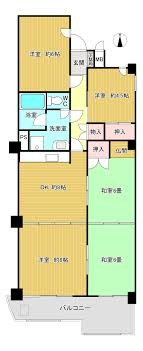 【間取り】 | 藤和西新コープ | 陽当りの良い南向きの3LDK、現状での販売です。リフォームのご相談も承っております！