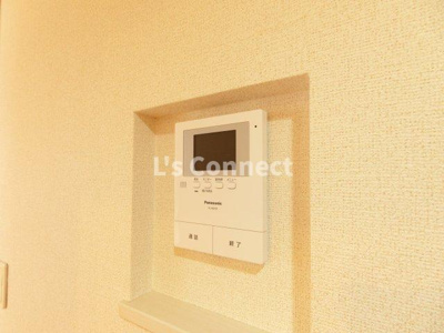 【セキュリティ】 | ラポームメゾンⅢ | 突然の来客もＴＶモニターホンでしっかり確認。