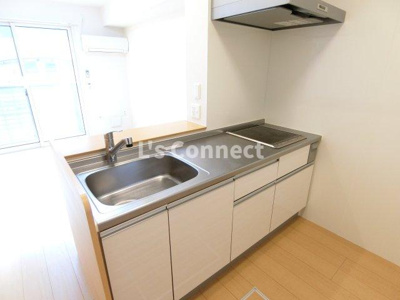 【キッチン】 | シャルマン | ２口ＩＨヒーターのシステムキッチン。