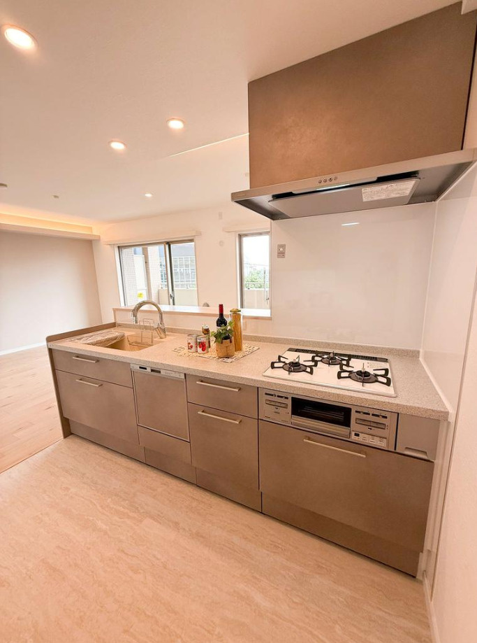 仲町台パークヒルズ7号棟【仲介手数料無料】ペット可♪のキッチン