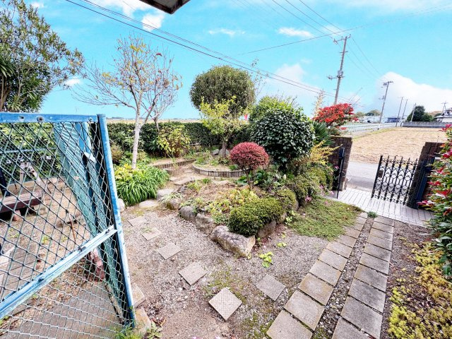 太田市龍舞町　中古住宅の庭