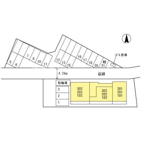 ノーブル希の区画図