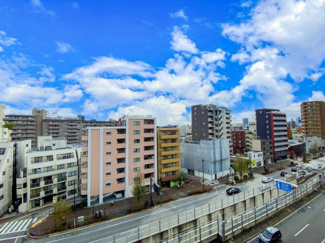 【展望】 | ヴェルティ千早町第2 | ７階の南側・東側の採光ということもあり、眺望良好！遠くまで見渡すことができます！