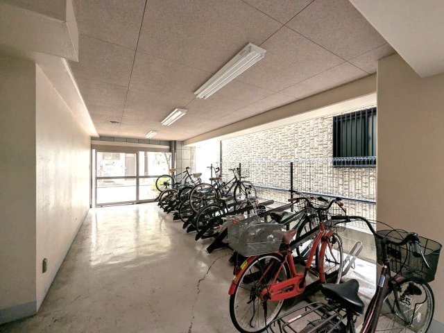 アスコットパーク錦糸町プレミオの駐輪場|敷地内の駐輪場スペース