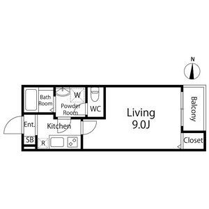 HARE千種(ハレチクサ)　名古屋市賃貸　仲介手数料無料の間取り
