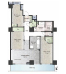 ★仲介手数料無料★グラン・エステ川崎ツインタワー　弐番館（現在室内リフォーム工事中）の画像