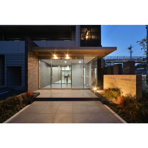 ゼスタレジデンス桜山　名古屋市賃貸　仲介手数料無料のエントランス