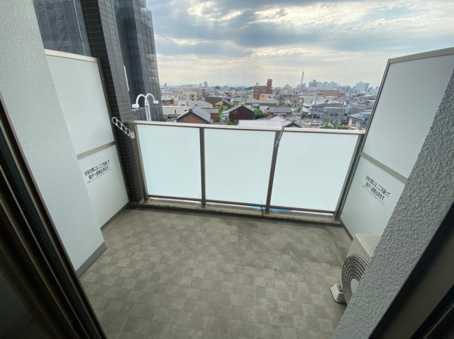 パルティール御器所　名古屋市賃貸　仲介手数料無料のバルコニー