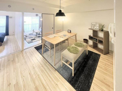 【居間・リビング】 | ビレッジハウス品川八潮タワー1号棟 | モデルルームの写真です