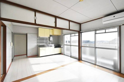 【居間・リビング】 | ビレッジハウス上妻2号棟 | ビレッジハウスの同一物件・同一タイプの間取りの写真です