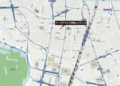 【地図】 | パークアクシス神田レジデンス