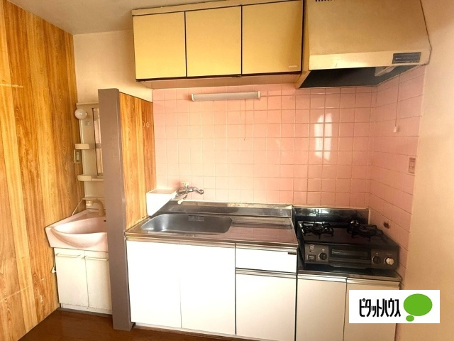 岡田ハイツAのキッチン|キッチンシンク新品です★