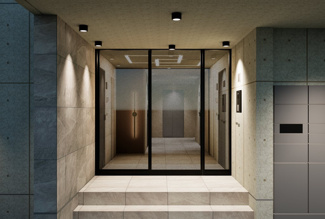 最新の顔認証技術によるオートロックで安心のセキュリティ