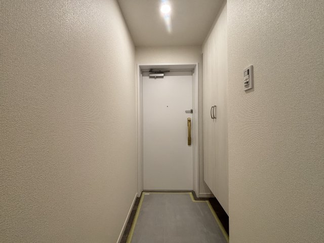 ライオンズステージ大島ウエストアクエアの玄関