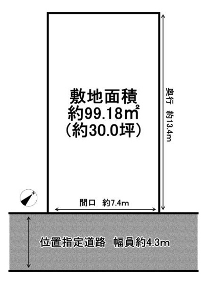 【土地図】 | お好きなハウスメーカーで建築可能！