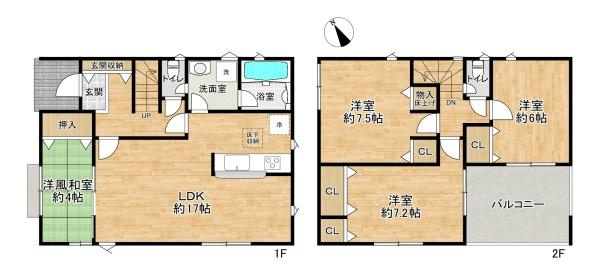【間取り】 | 住宅性能表示取得物件♪