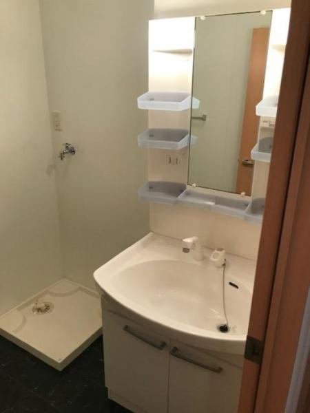 クレールコートの洗面所