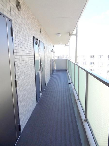 エステージ難波ＷＥＳＴのエントランス|★共用廊下★