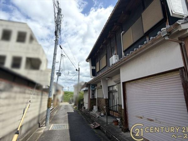 北葛城郡広陵町大字的場の売地の前面道路含む現地写真|■現地撮影写真■近鉄「箸尾駅」より徒歩１２分程！