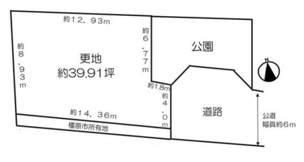 橿原市曽我町の売地