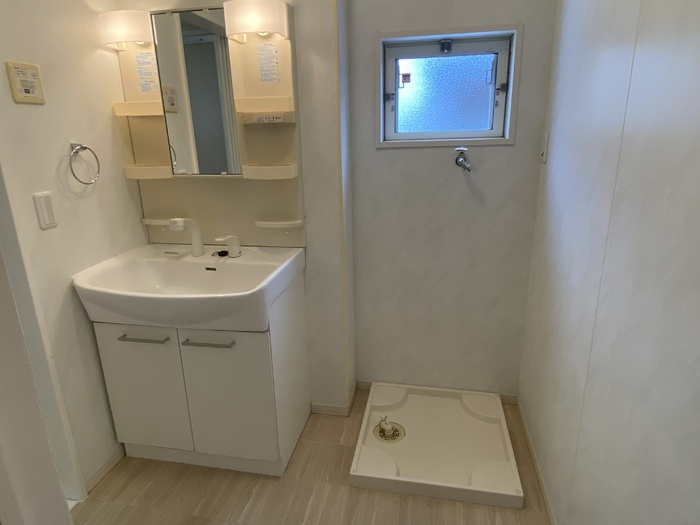 リビングタウン舟橋壱番館　Dの洗面所