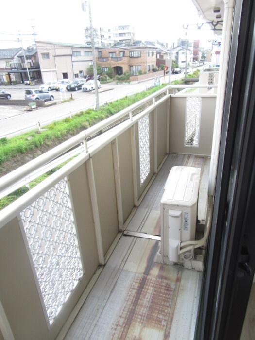 メゾン・ド・ベルベット　Bのバルコニー