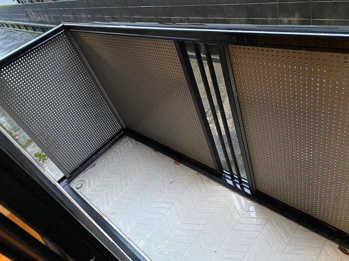 フローラルコート　Ａのバルコニー